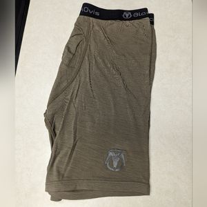 Black Ovis Merino Boxer Brief, Tall XL